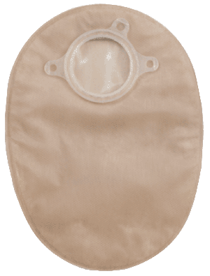 "Natura + Closed End Pouch with filter, Opaque, Standard,  70mm, 2 3/4"""