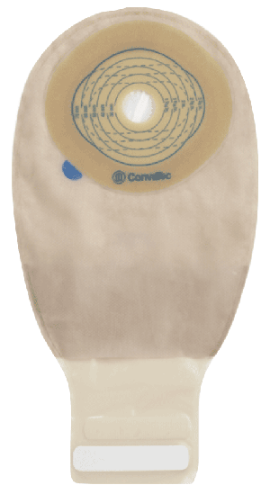 "Esteem + One-Piece Drainable Cut-to-Fit Pouch w/""visiClose, Filter, Modified Stomahesive, 12"" pan