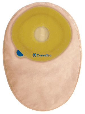 "Esteem + One-Piece Pre-cut Closed-End Pouch, Modified Stomahesive, Filter, 12"" panel Opaque, 1 3/1