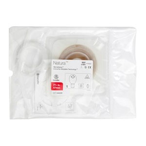 "Natura Urostomy Post-Operative Kit 1-3/4"" Stomahesive Cut-To-Fit Barrier, Transparent With Accusea