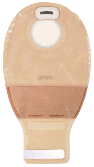 "Esteem Synergy + Drainable Pouch with InvisiClose and Filter, Transparent, Large, 12"""
