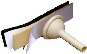 Uro-Cath Molded-Latex Style Male External Catheter with Urofoam-2, X-Large 40 mm