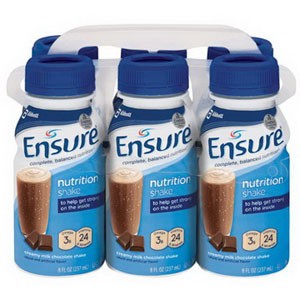 Ensure Milk Chocolate Shake Retail 8oz. Bottle