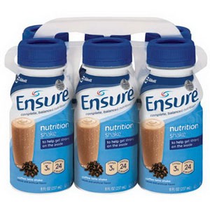 Ensure Coffee Latte Retail 8oz. Bottle