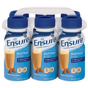 Ensure Butter Pecan Retail 8oz. Bottle
