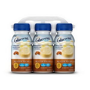 Glucerna Shake Butter Pecan Retail 8oz. Bottle