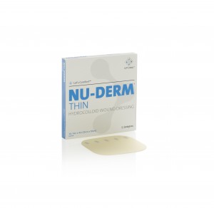 "Nu-Derm Thin Hydrocolloid Dressing 4"" x 4"""