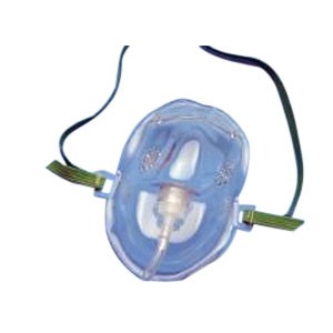 AirLife Medium Concentration Vinyl Oxygen Mask Medium, Clear