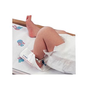 "Infant Heel Warmer with Tape 4"" x 4"""