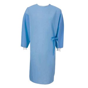 Fabric-Reinforced Sterile-Back Surgical Gown, X- Large, Disposable