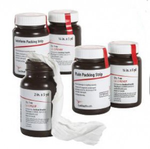 "Sterile Iodoform Packing Strip 1/4"" x 5 yds. Replaces ZG25I"