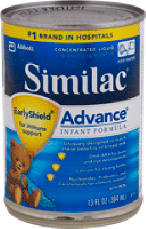 Similac Advance w/Iron Concentrate Retail 13oz.