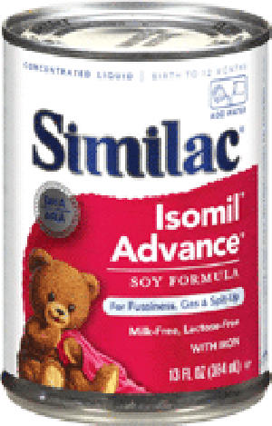 Similac Soy Isomil w/OptiGRO, 13 oz. Can