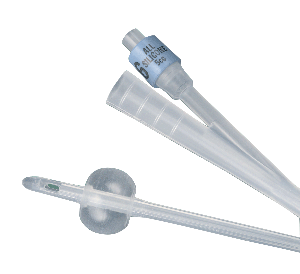 BARDIA 2-Way 100% Silicone Foley Catheter 22 Fr 30 cc