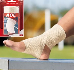 "Self-Adhering Athletic Bandage 4"" x 5 yds. Stretched"