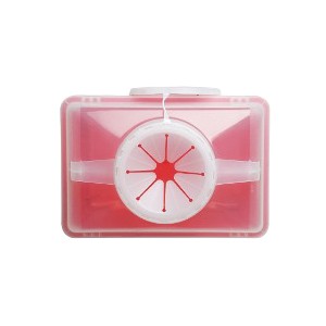 Multi-Use Nestable Sharp Collector, 14 qt, Red