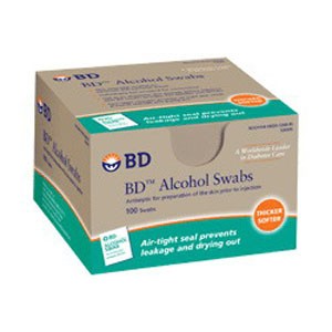 Alcohol Swab, Foil Wrapped  (100 count)