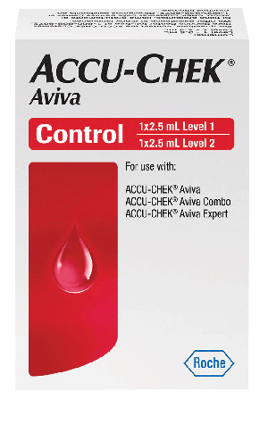 ACCU-CHEK Aviva High/Low Flow Control Solution