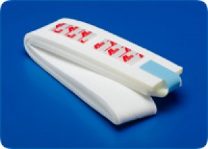 Dover Foam Catheter Strap with Velcro Closure