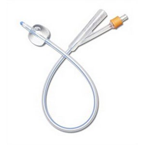 2-Way Silicone Foley Catheter 24 Fr 30 cc