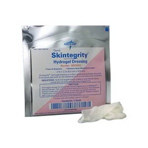 "Skintegrity Hydrogel-Impregnated Gauze Dressing 4"" x 4"""