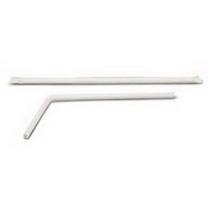 "Flexible Disposable Drinking Straw 7-3/4"""