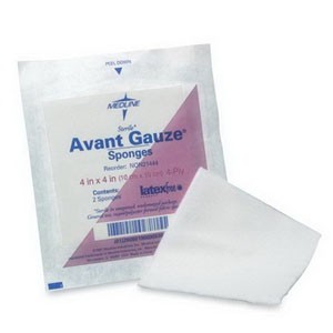 "Avant Sterile Non-Woven Gauze Sponge 2"" x 2"", 4-Ply"
