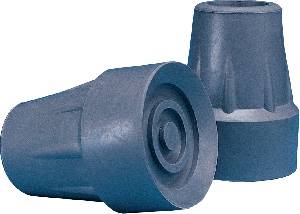 "Rubber Crutch Tip, Large 1-3/4"", Gray"