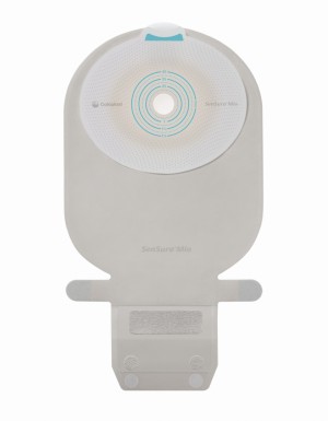 "Mio 1-Piece EasiClose Wide Outlet Drainable Pouch, No Filter, Maxi Transparent, Pre-Cut 1-1/2"""