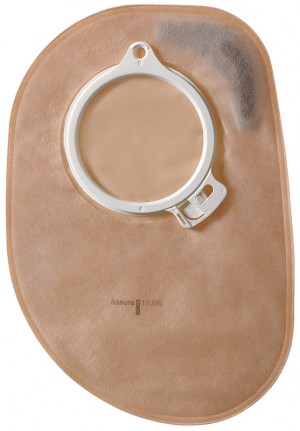 "Assura 2-Piece Closed Pouch 1-9/16"", Transparent"