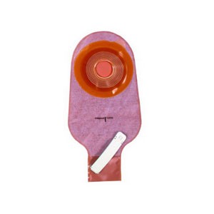 "Assura 1-Piece Standard Drainable Pouch Cut-to-Fit Non-Convex 3/8"" - 2-3/4"", Opaque"