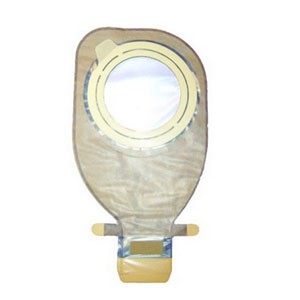 "Assura AC Easiflex 2-Piece Drainable Pouch 3-1/2"" without Filter, Opaque"