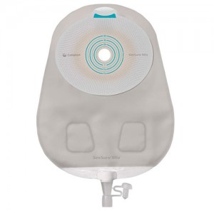 "Mio 1-Piece Urostomy Pouch, Deep Convex, Maxi, Opaque, Pre-Cut 1"""