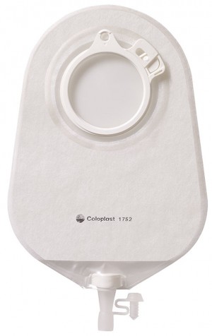 "Assura 2-Piece Standard Urostomy Pouch 1/2"" - 1-3/4"", Opaque"