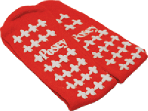 Fall Management Socks, Standard, Red