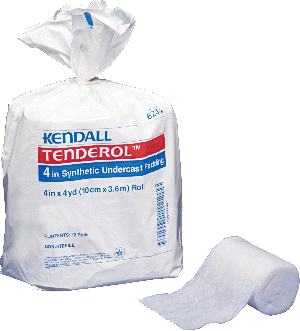 "Tenderol Synthetic Undercast Padding 4"" x 4 yds."