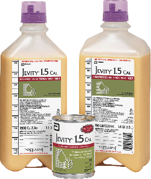 Jevity 1.5 Cal with Fiber and Safety Screw Connector, Institutional, 1500 mL