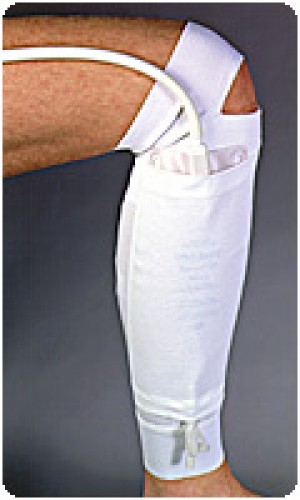 Fabric Leg Bag Holder for the Lower Leg, Large