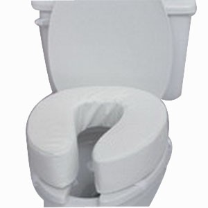 "Toilet Seat Cushion w/Velcro Straps, 4"""