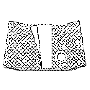 "Nu-Form Support Belt 2-1/4"" Opening 9"" Wide 32"" - 35"" Waist Medium"