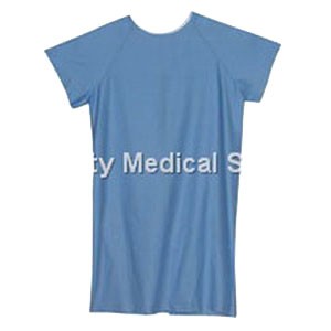 Adult Convalescent Gown, Blue, O.S.F.A.