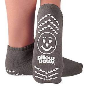 Pillow Paws Terries, XX-Large Adult Slippers, Gray