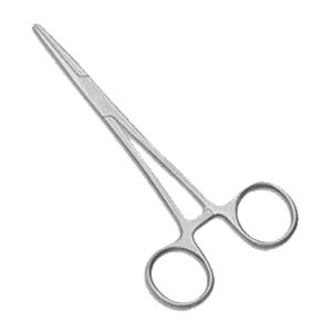 "Kelly Forceps, 5 1/2"" Curved, Stainless Steel"