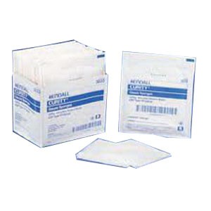 "Curity Gauze Sponge 4"" x 8"", Sterile 2's Peel Back Package"