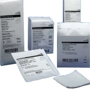 "Dermacea Nonsterile Gauze Sponge 4"" x 4"" 16 ply"