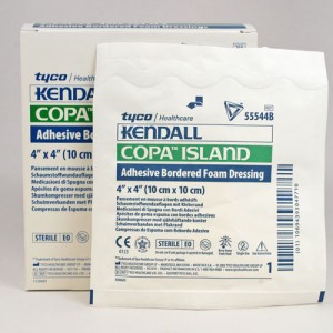 "Copa Ultra-Soft Hydrophilic Foam Dressing 4"" x 4"""