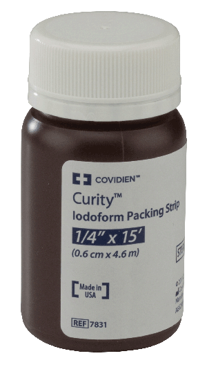 "Curity Sterile Plain Packing Strip 1/2"" x 5 yds."