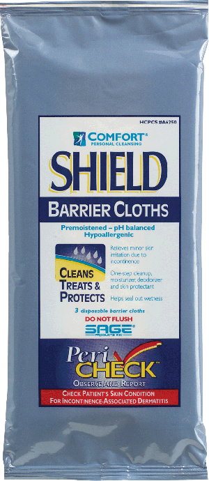 Comfort Shield Barrier Cloths, 3 Pack