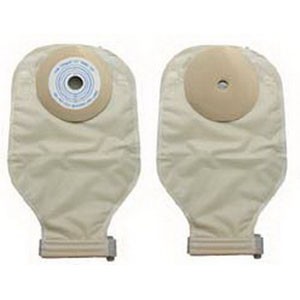 "Deep Convex Drainable Pouch w/Barrier, 1 1/4""Opng"