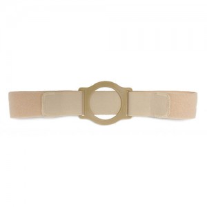 "Nu-Comfort 2"" Wide Beige Support Belt 2-3/4"" I.D. Ring Plate 41"" - 46"" Waist X-Large, Latex-Fre